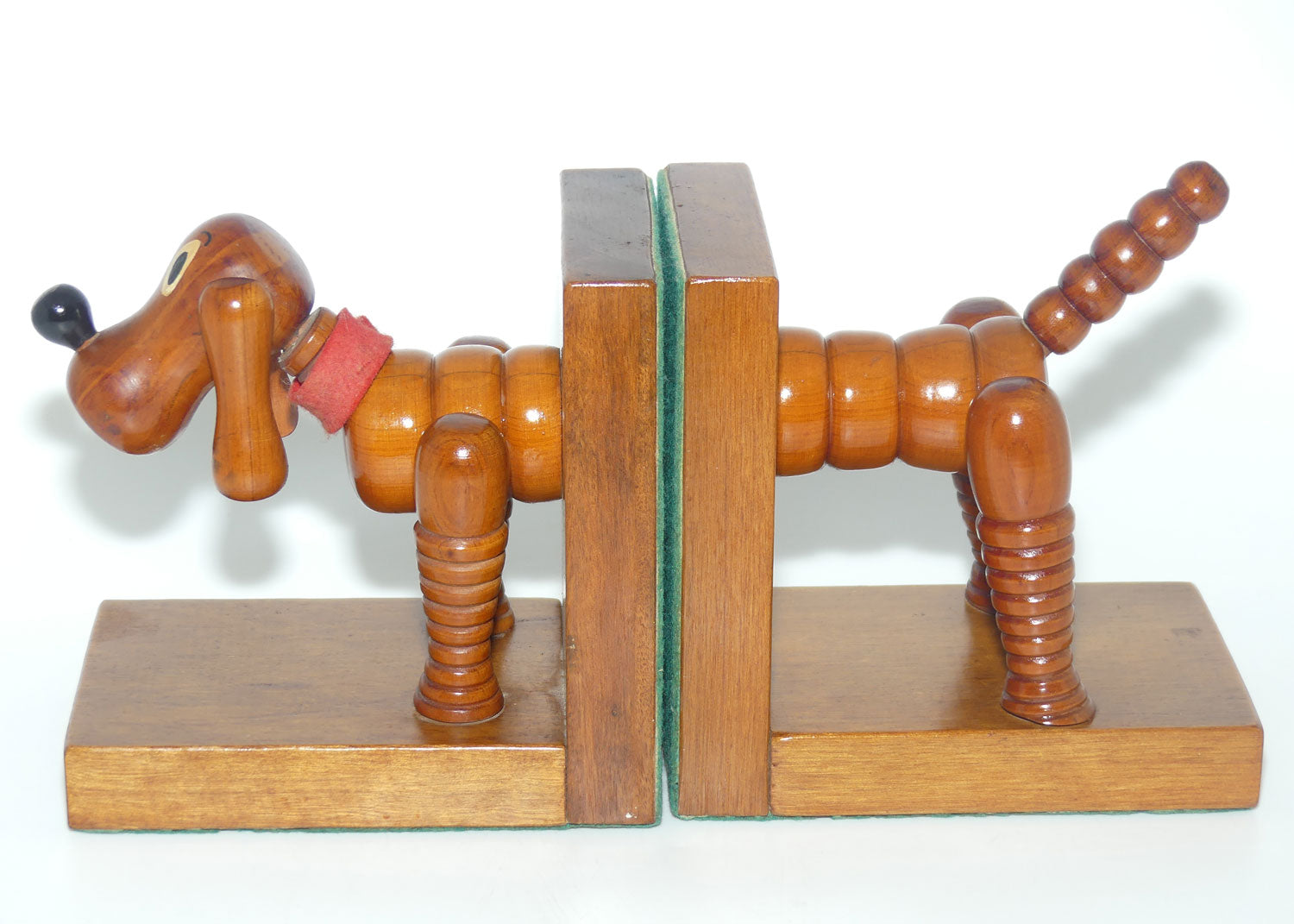 Vintage Dachshund pair of bookends