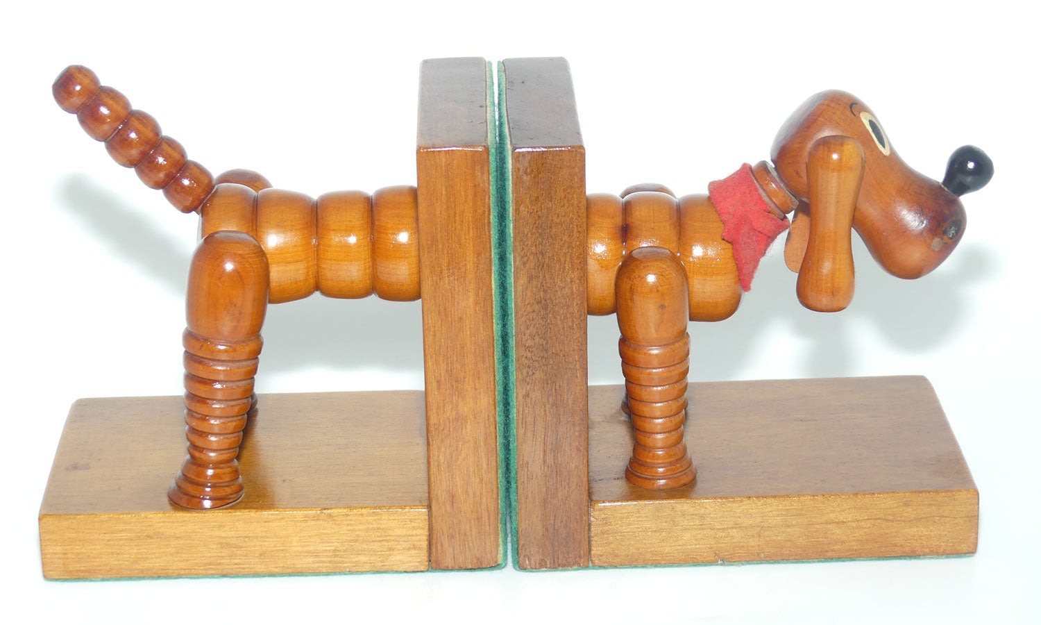 Vintage Dachshund pair of bookends