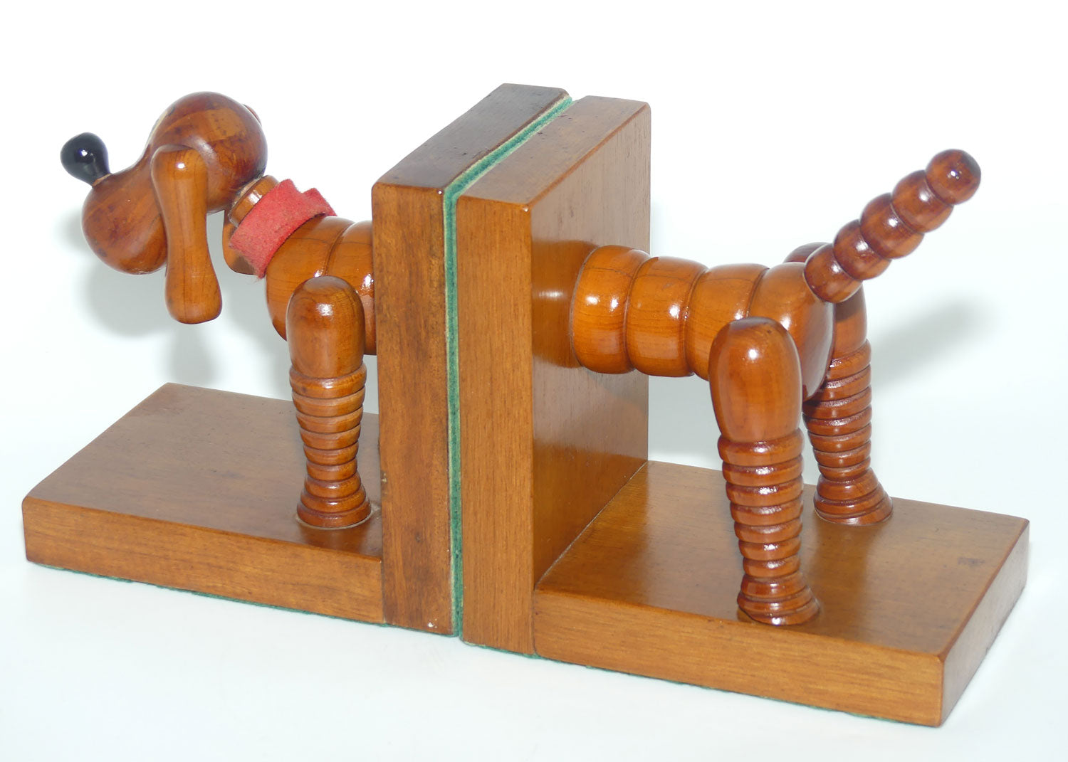 Vintage Dachshund pair of bookends