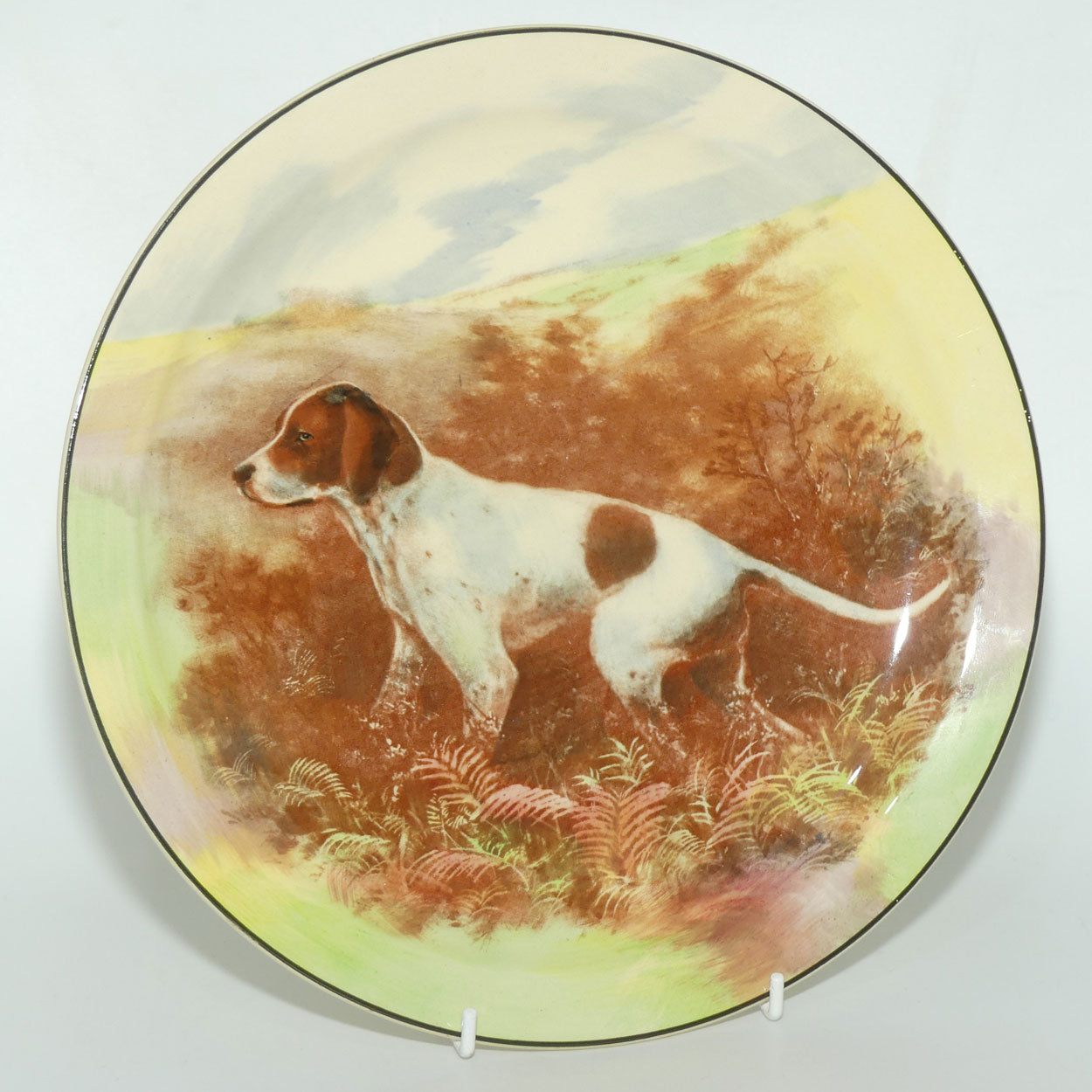 Royal Doulton Dogs plate | #4 Pointer D5769 #1