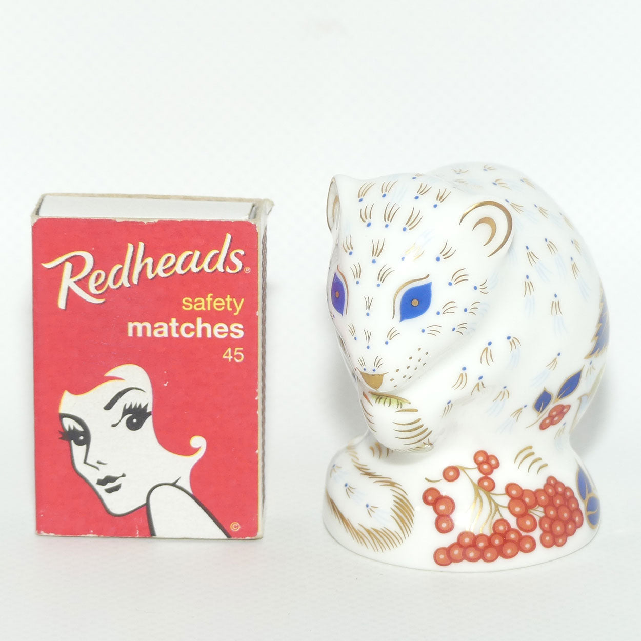 Royal Crown Derby paperweight | Derby Dormouse | # 2 | signed