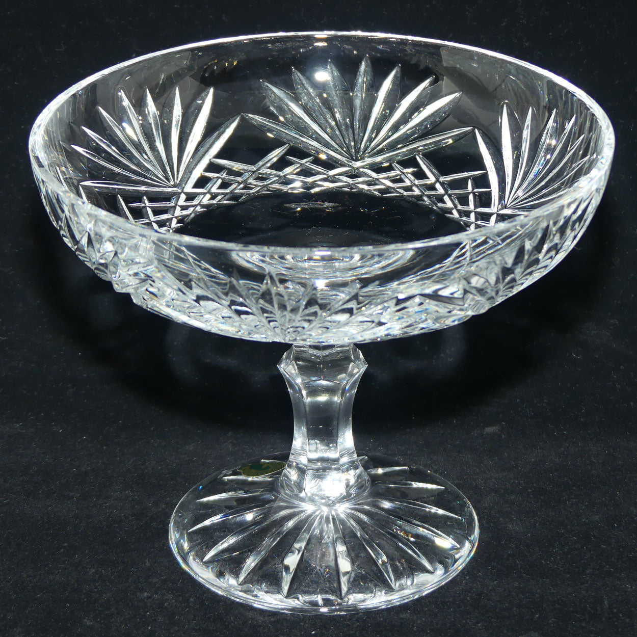 Waterford Crystal Dorset pattern footed comport | boxed