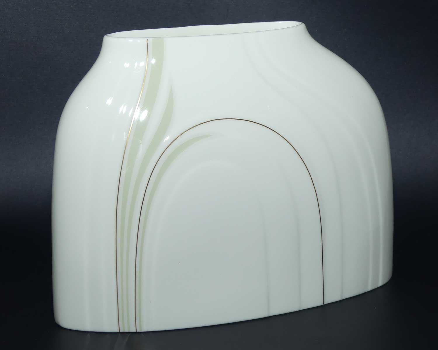 Royal Doulton Impressions series Cypress Vase Low by Gerald Gulotta