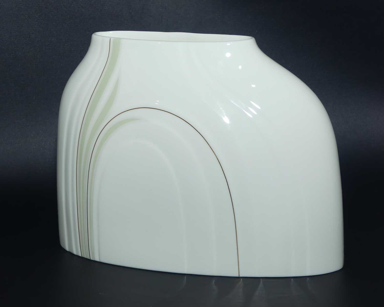 Royal Doulton Impressions series Cypress Vase Low by Gerald Gulotta