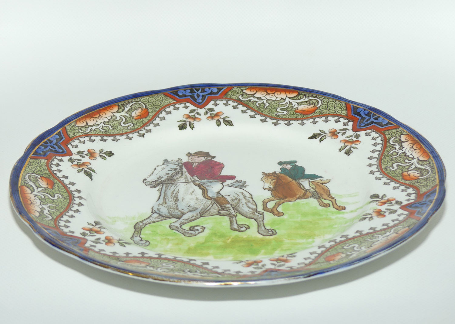 Royal Doulton Hunting Thomson A plate D2399: Men galloping