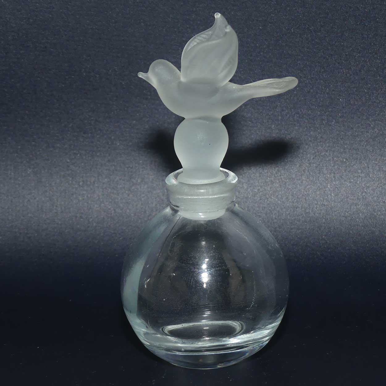 Vintage Peace Dove stopper perfume bottle