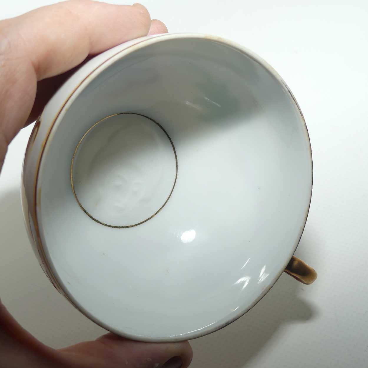 Japanese Moriage Dragonware tea trio | Geisha in Cup