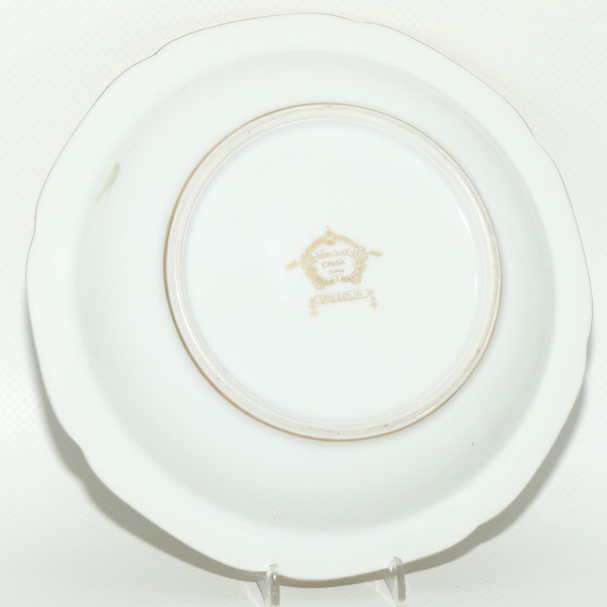 Early Noritake Hand Painted and Gilt decorated bowl | Dresolin pattern