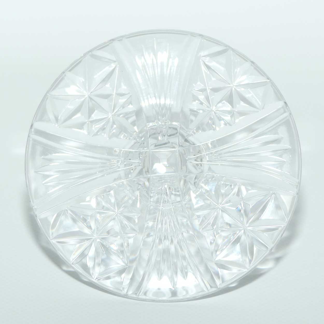 Fine Crystal Dressing Table Candle Holder
