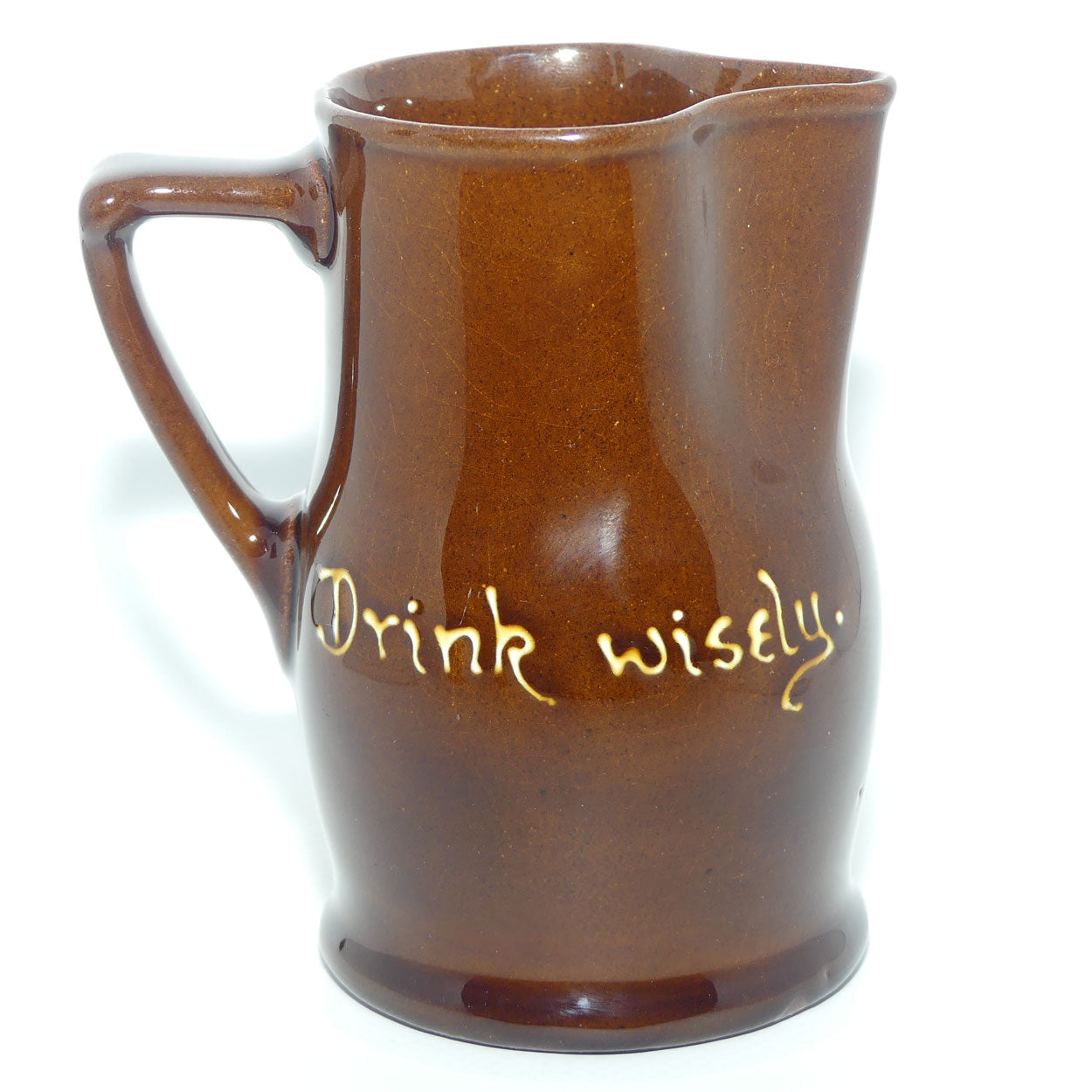 Royal Doulton Kingsware jug | Hogarth Drink Wisely
