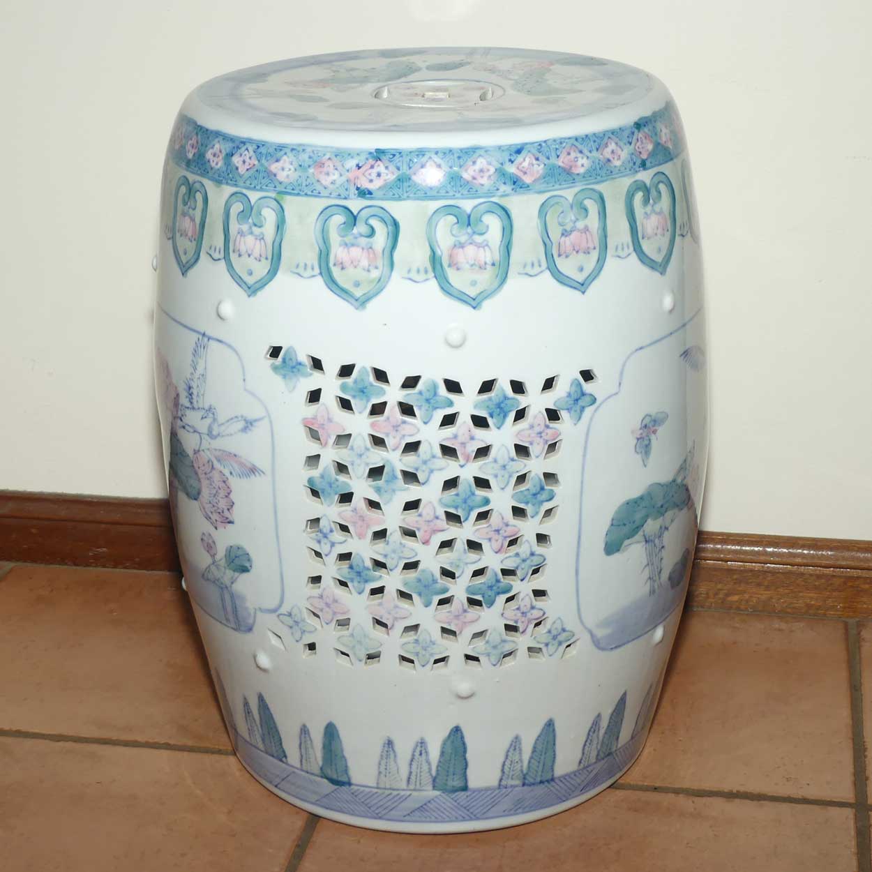 Oriental | Chinese Drum Stool