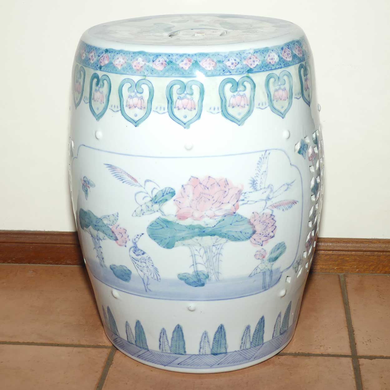 Oriental | Chinese Drum Stool