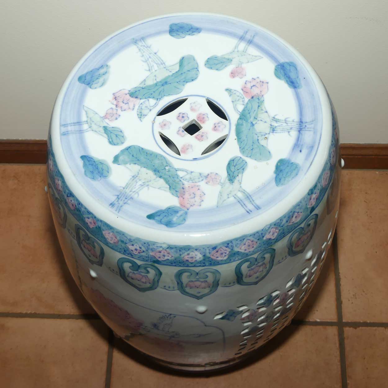 Oriental | Chinese Drum Stool