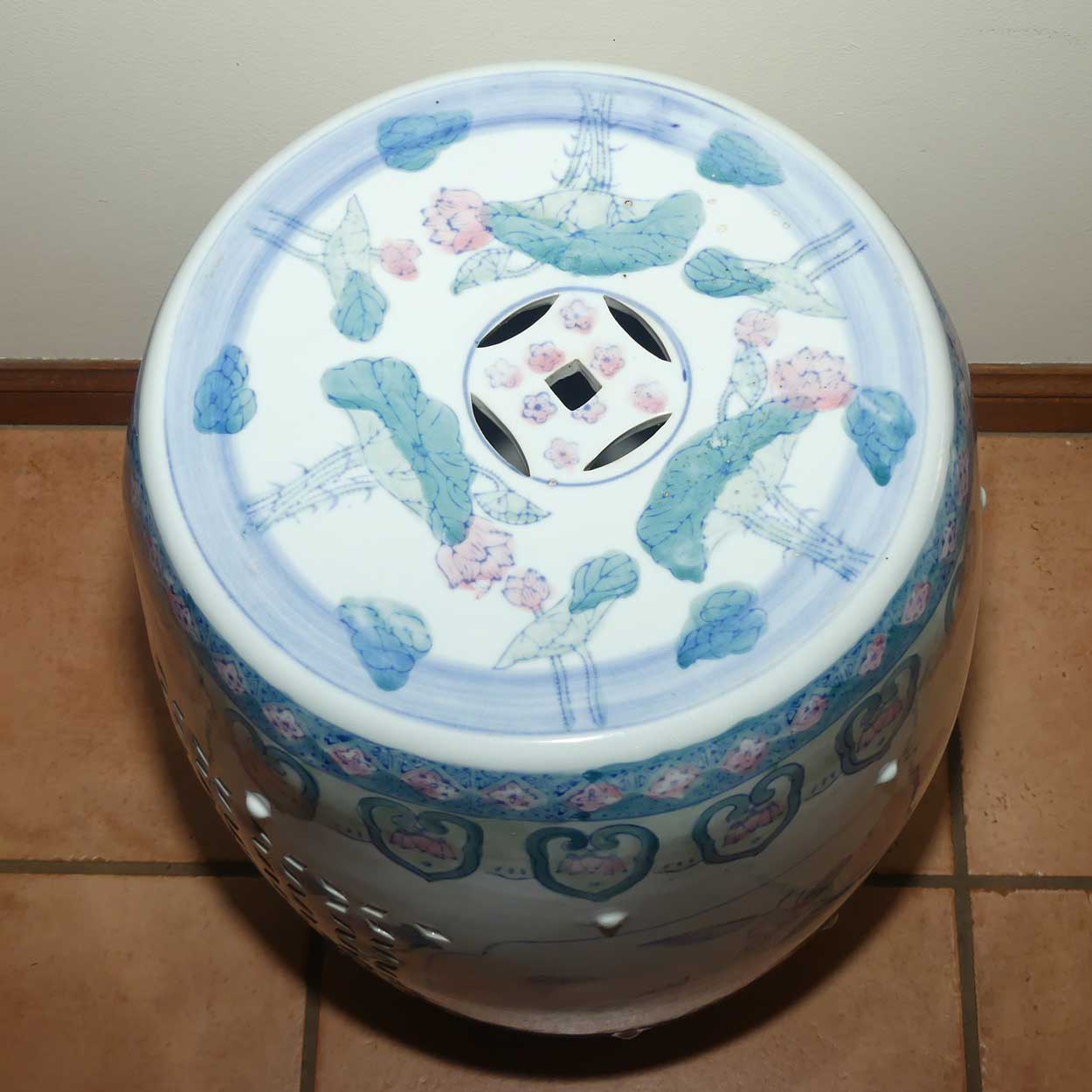 Oriental | Chinese Drum Stool
