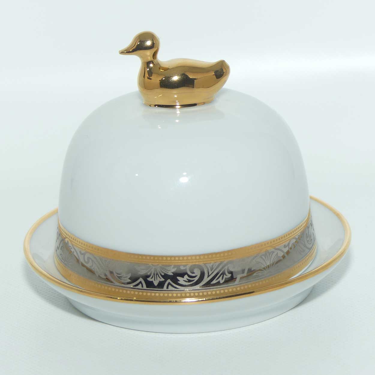 Limoges France Foie Gras lidded pot | #2
