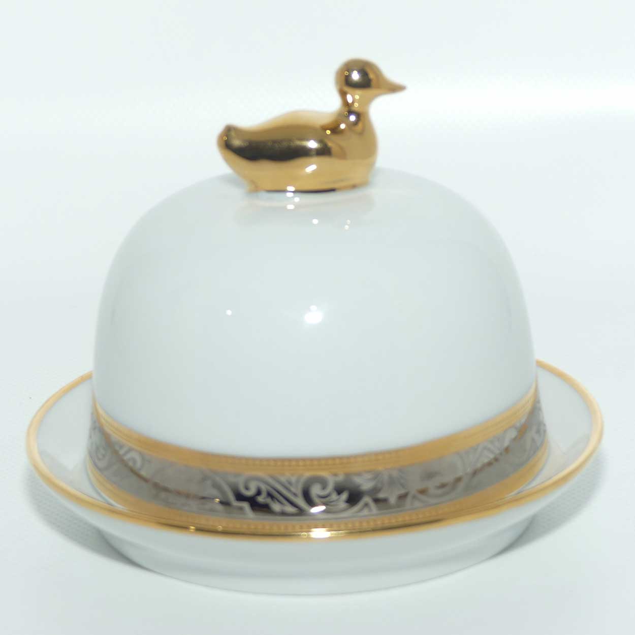 Limoges France Foie Gras lidded pot | #2