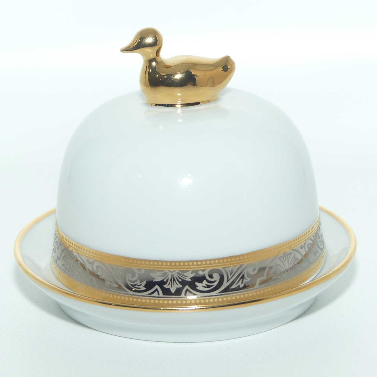Limoges France Foie Gras lidded pot | #2
