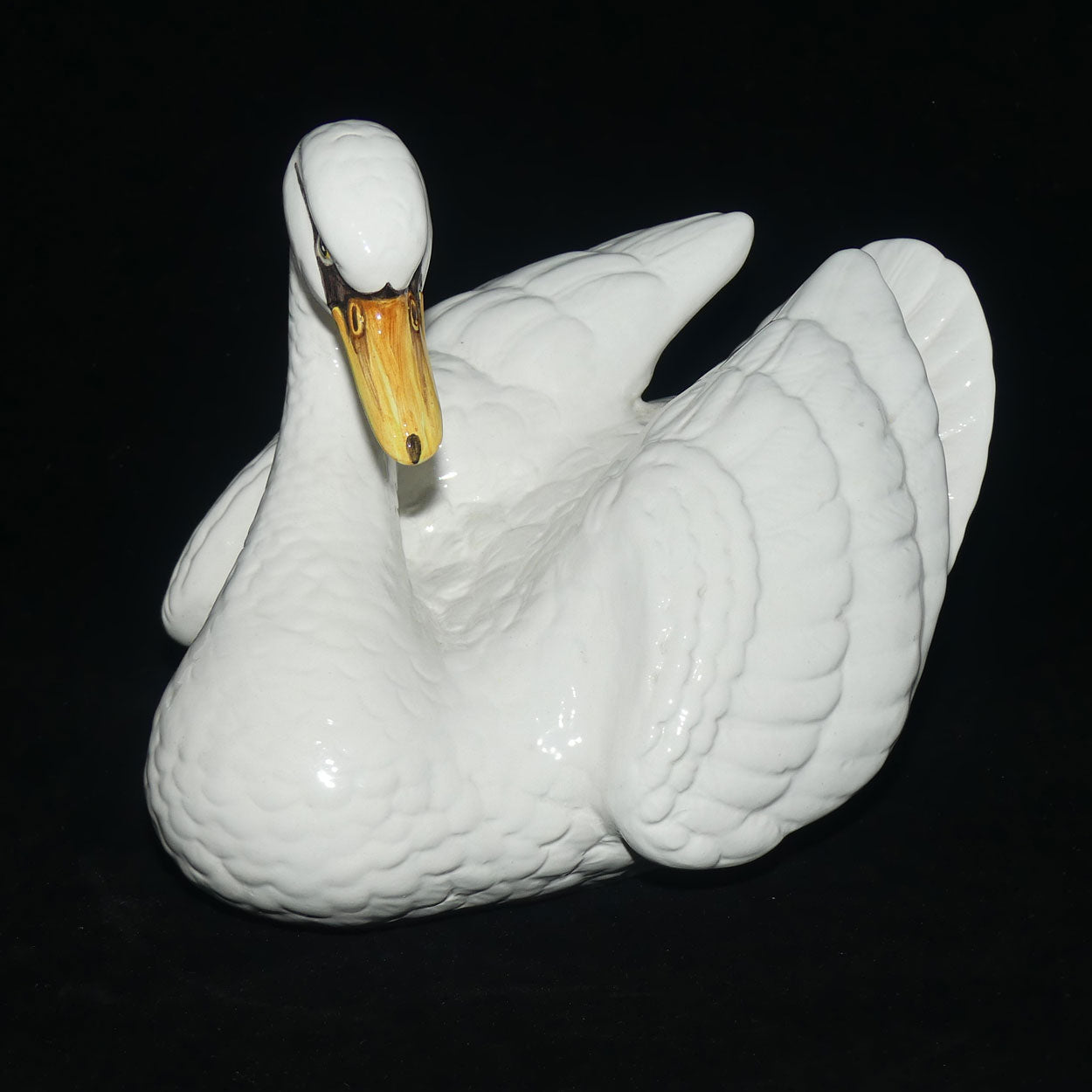 Giovani Ronzan Italy large figure of a Swan