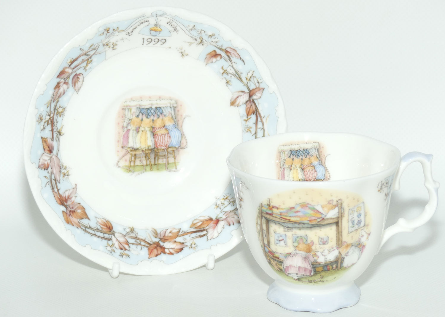 Royal Doulton Brambly Hedge Giftware | Annual Cup and Saucer | 1999 | boxed