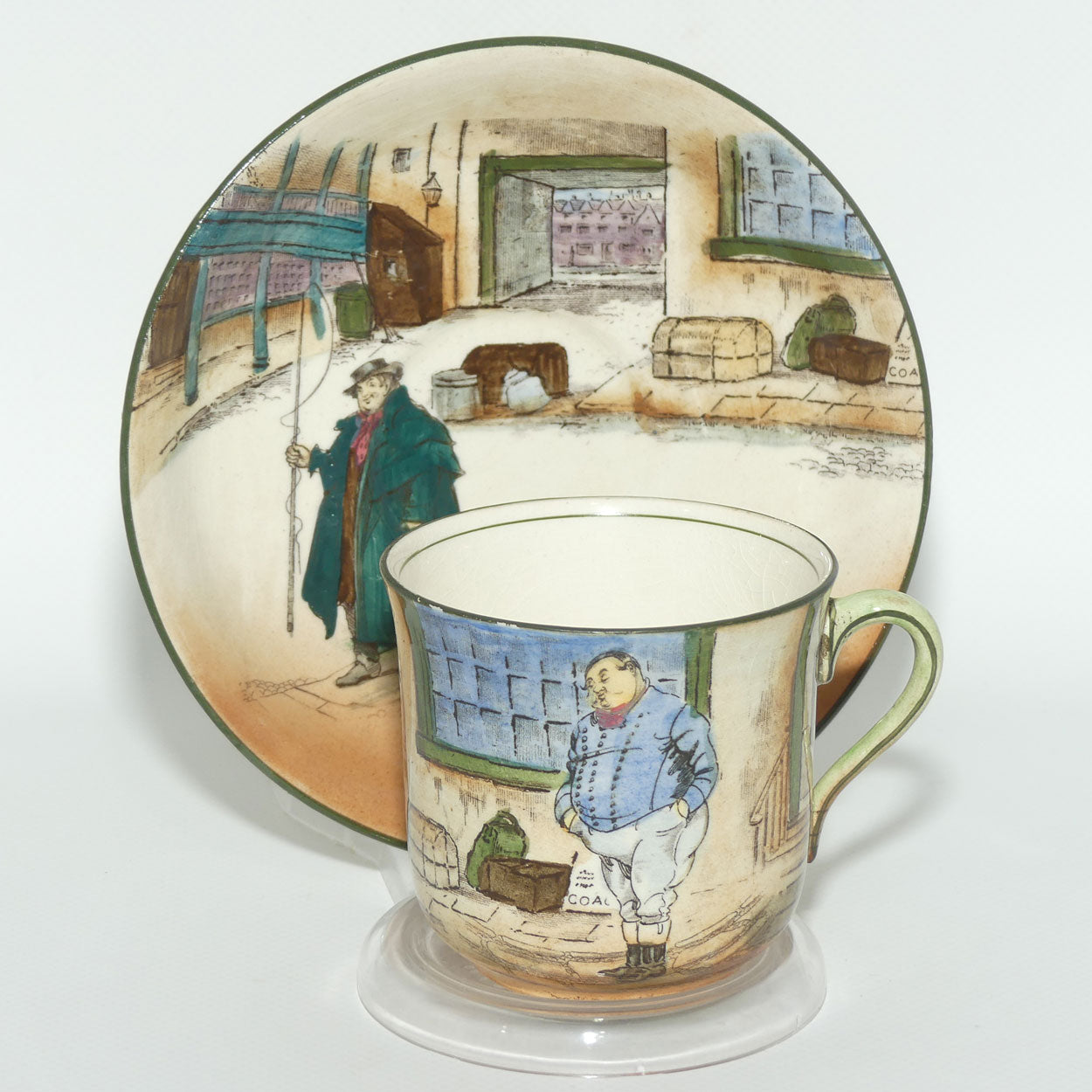 Royal Doulton Dickens duo #1 Fat Boy | Tony Weller