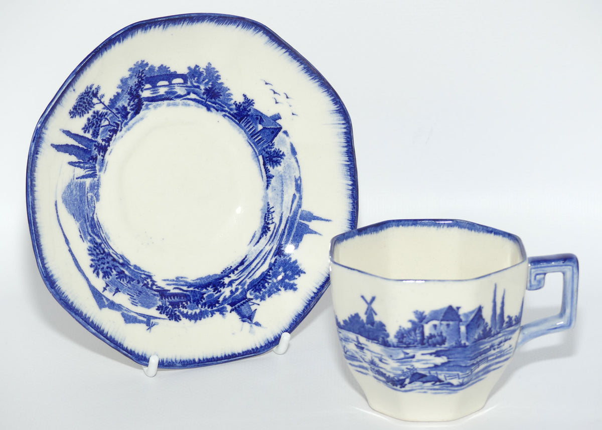 Royal Doulton Norfolk tea duo