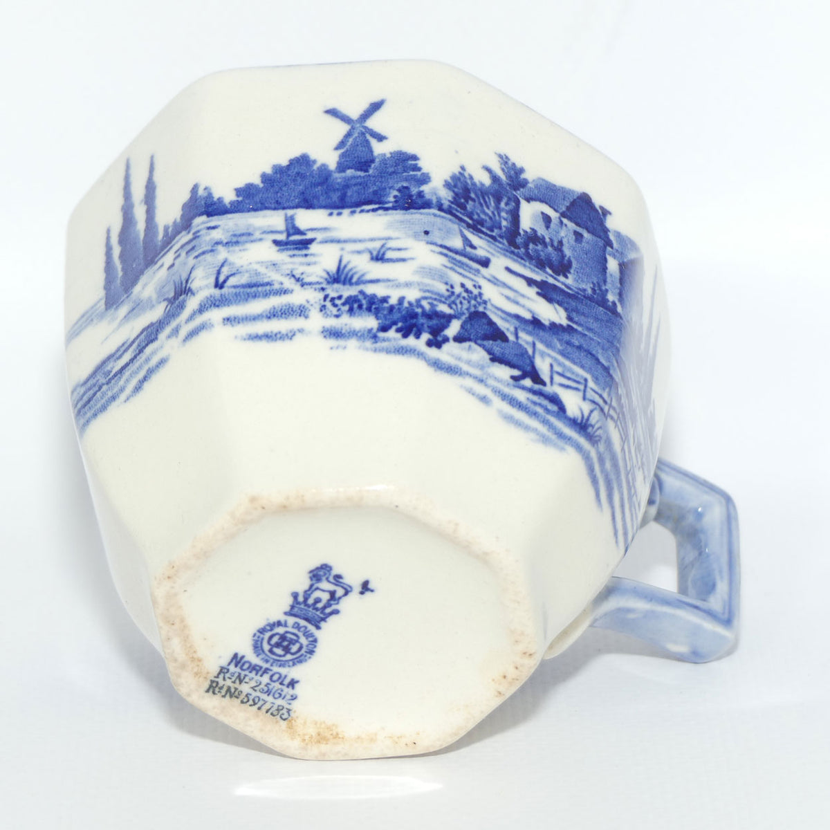 Royal Doulton Norfolk tea duo