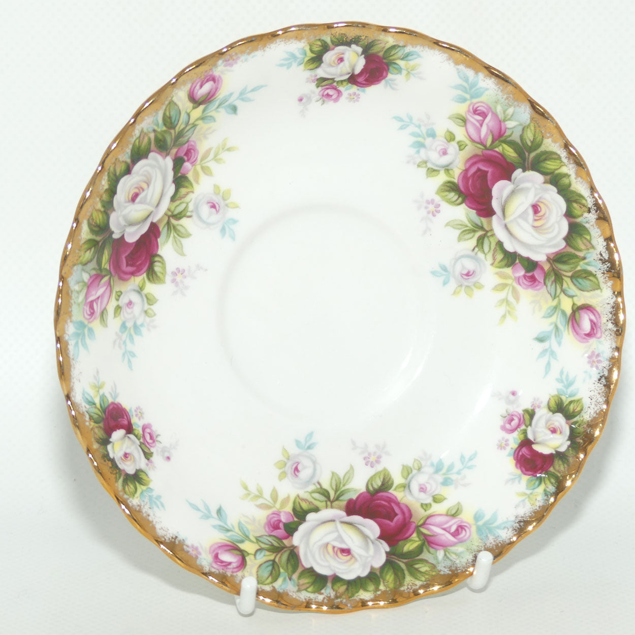 Royal Albert Bone China England Celebration tea cup and saucer | duo | UK Made