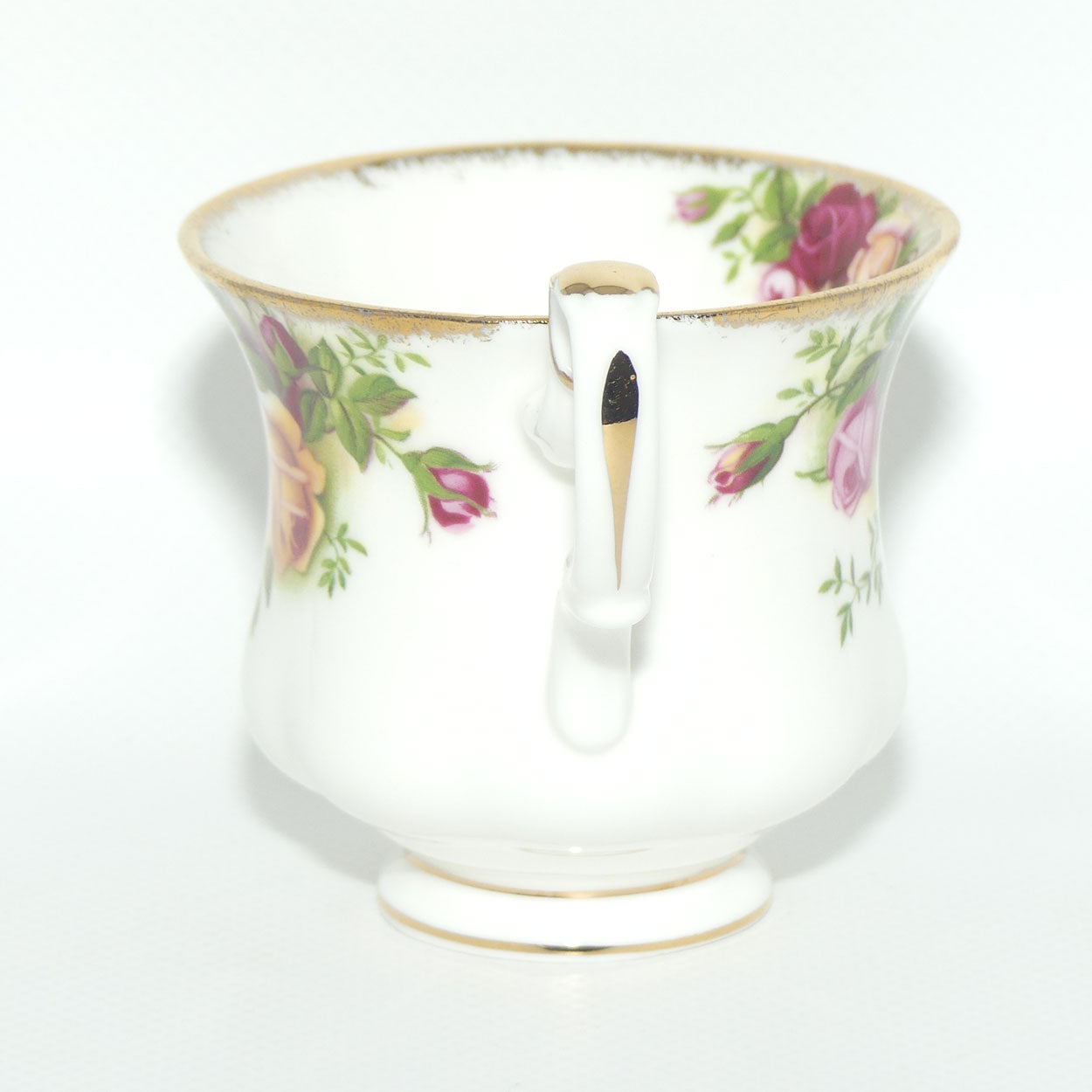 Royal Albert Bone China England Old Country Roses coffee duo | #2 | © 1962 Royal Albert Ltd backstamp