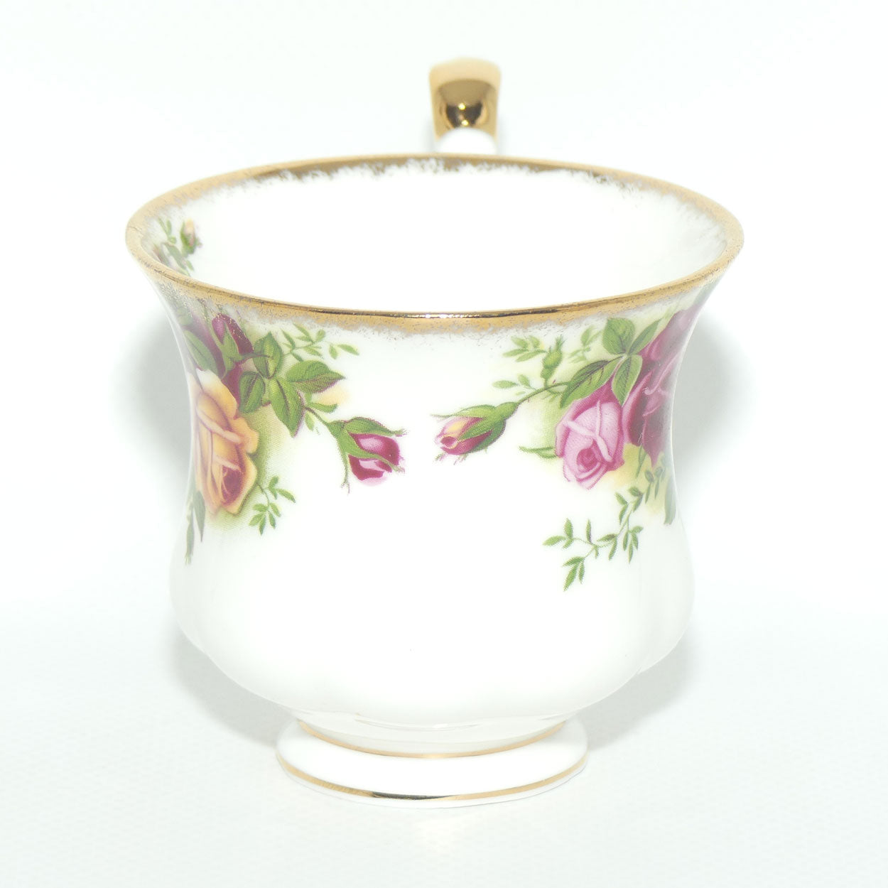 Royal Albert Bone China England Old Country Roses coffee duo | #2 | © 1962 Royal Albert Ltd backstamp