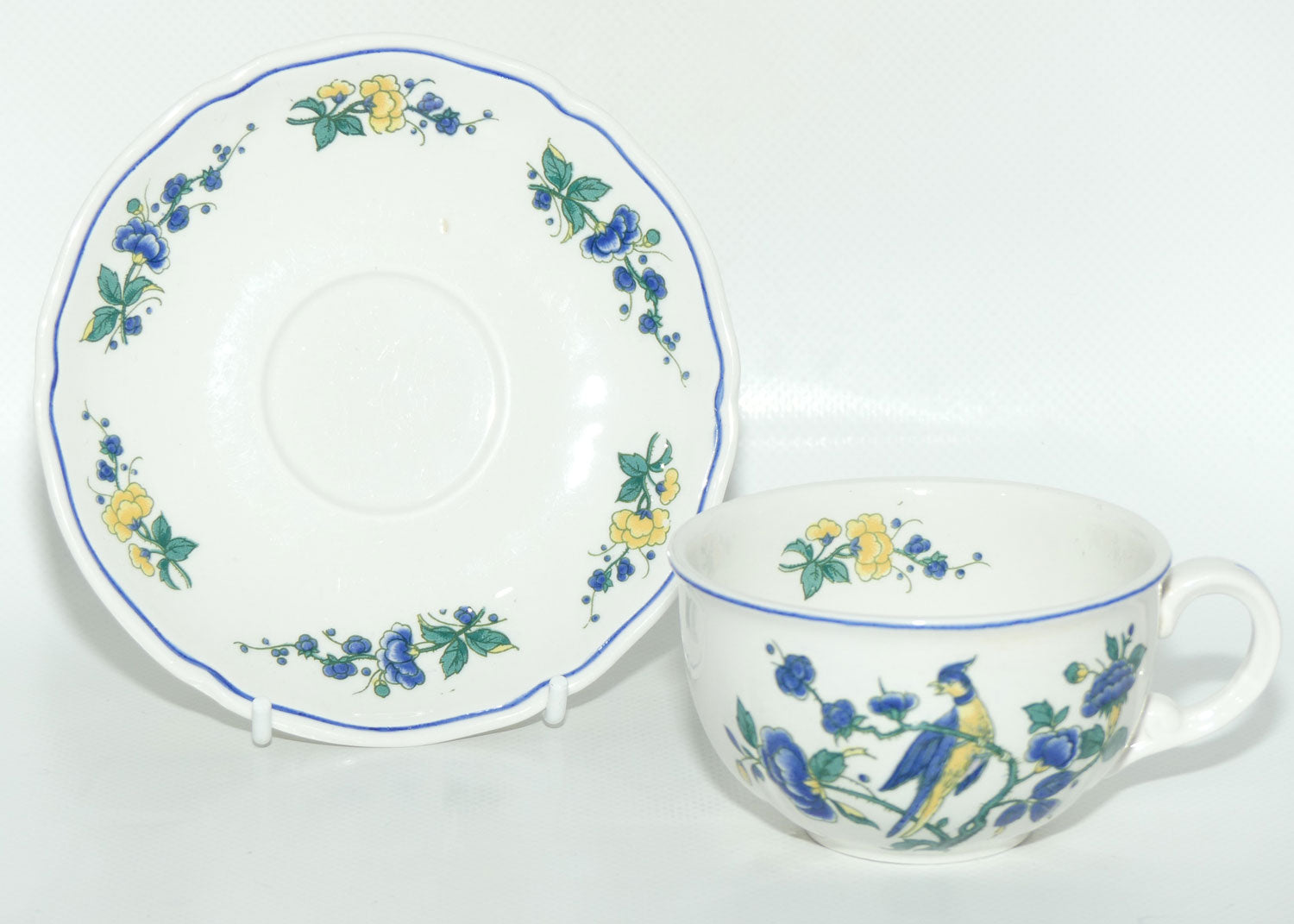 Villeroy and Boch Pheonix Blau tea duo