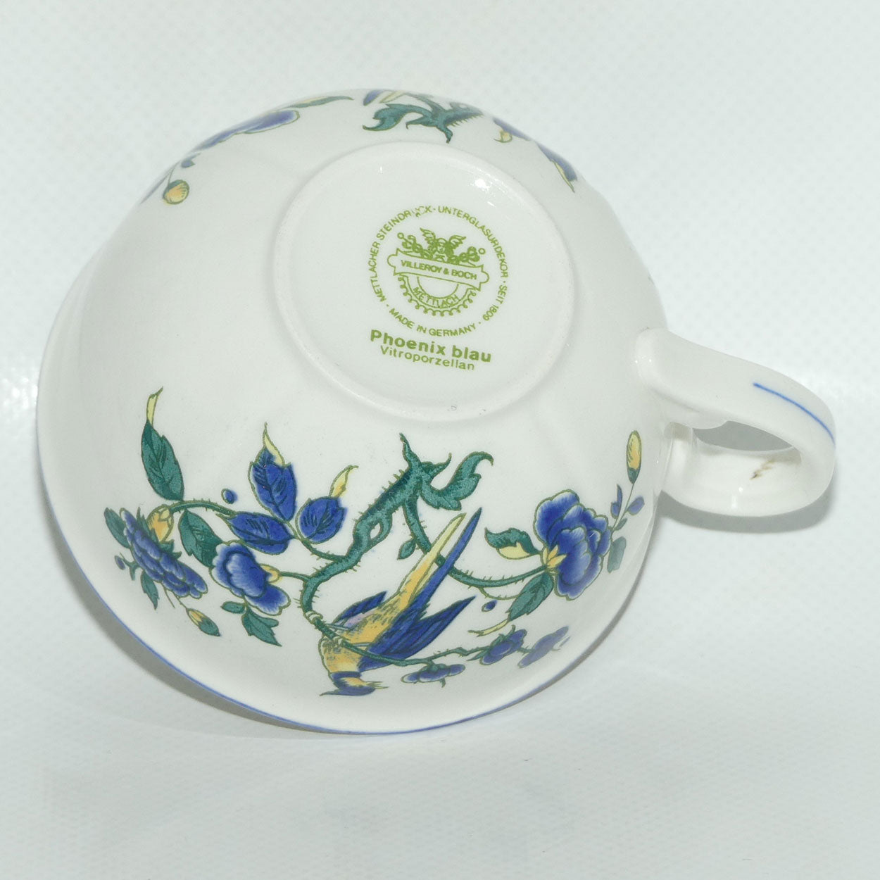 Villeroy and Boch Pheonix Blau tea duo