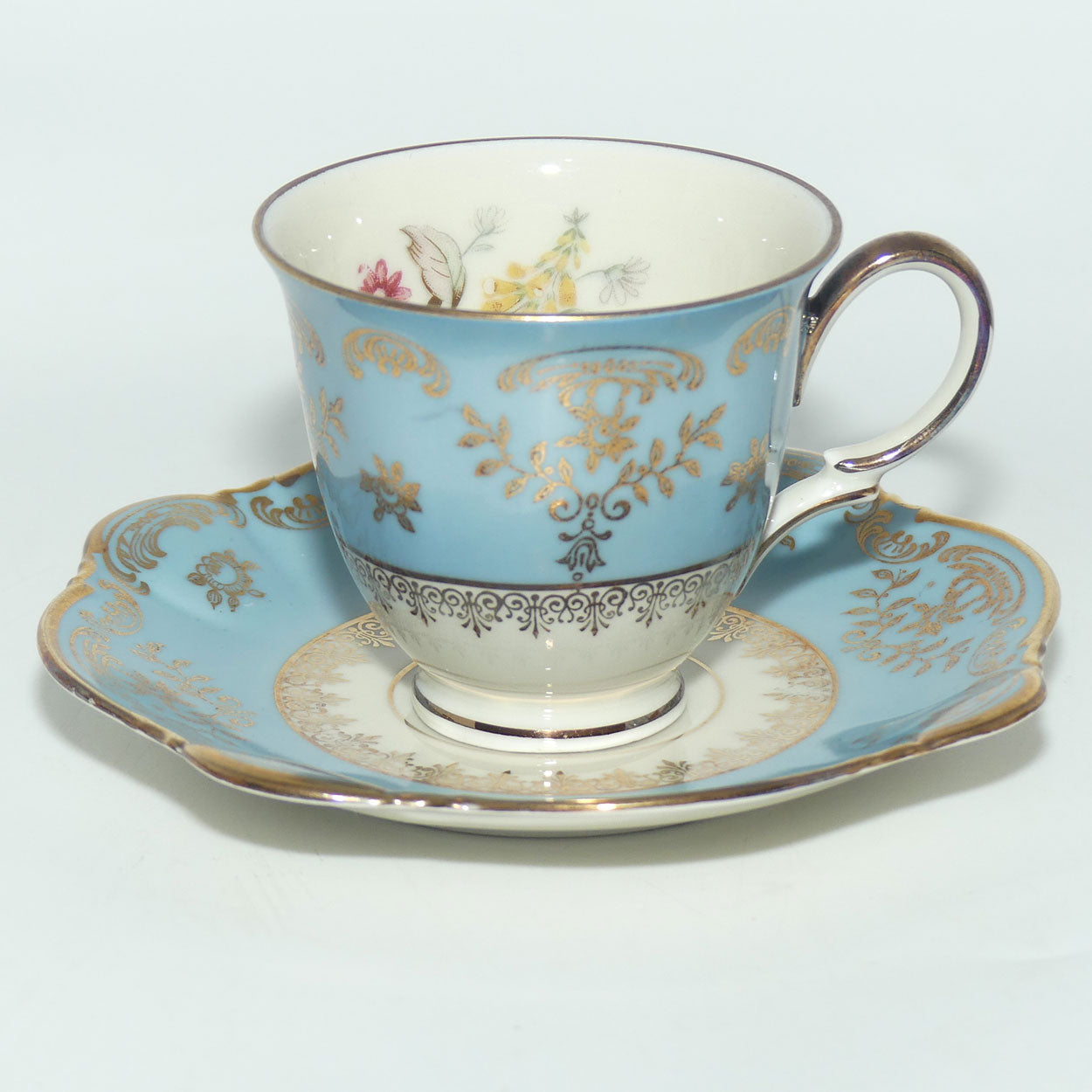 Zeh Scherzer Bavaria Harlequin demi tasse coffee set | 6 duos