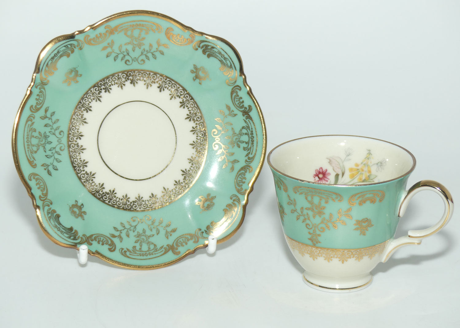 Zeh Scherzer Bavaria Harlequin demi tasse coffee set | 6 duos