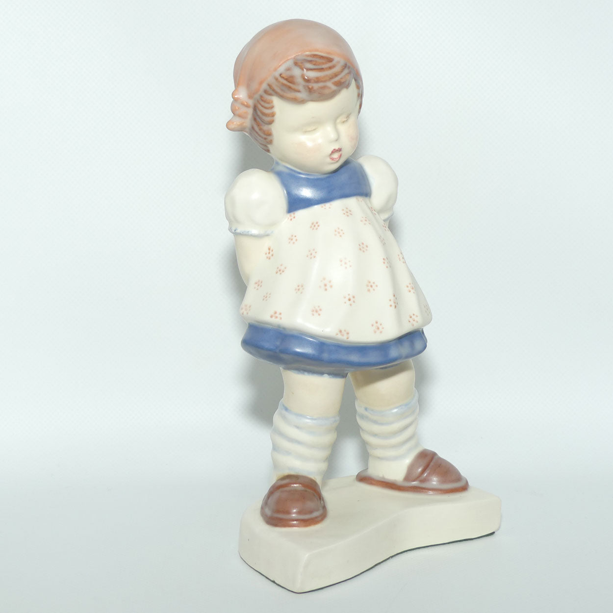 Vintage Ceramic Dutch Girl Hummel Style figure | 24cm tall