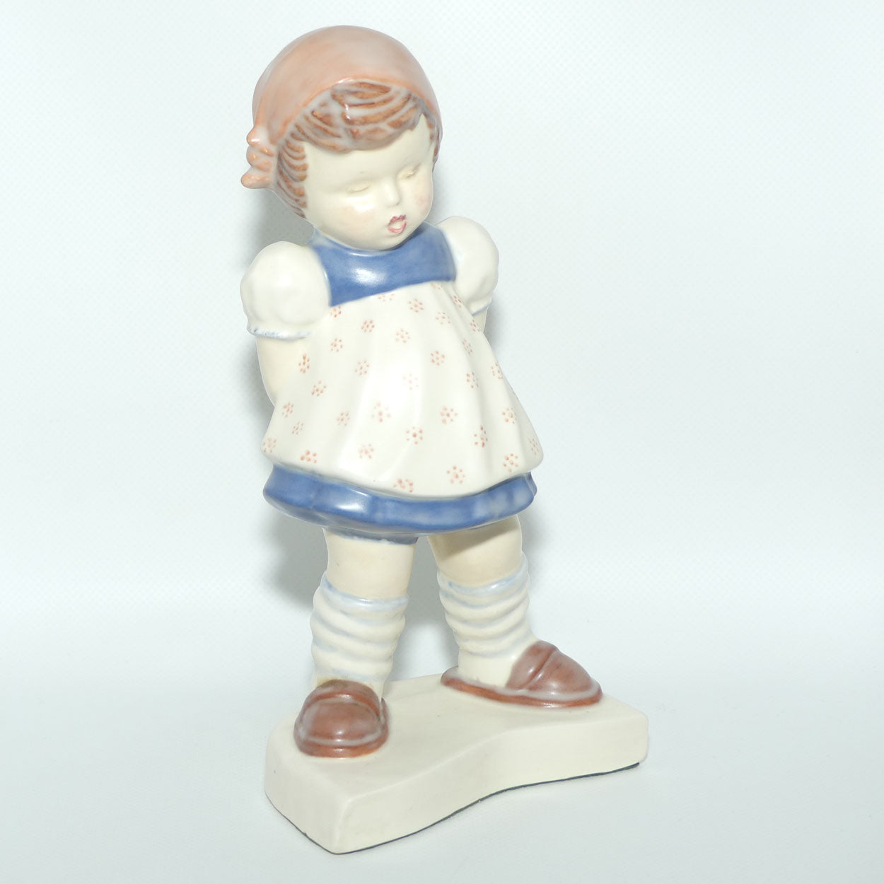 Vintage Ceramic Dutch Girl Hummel Style figure | 24cm tall