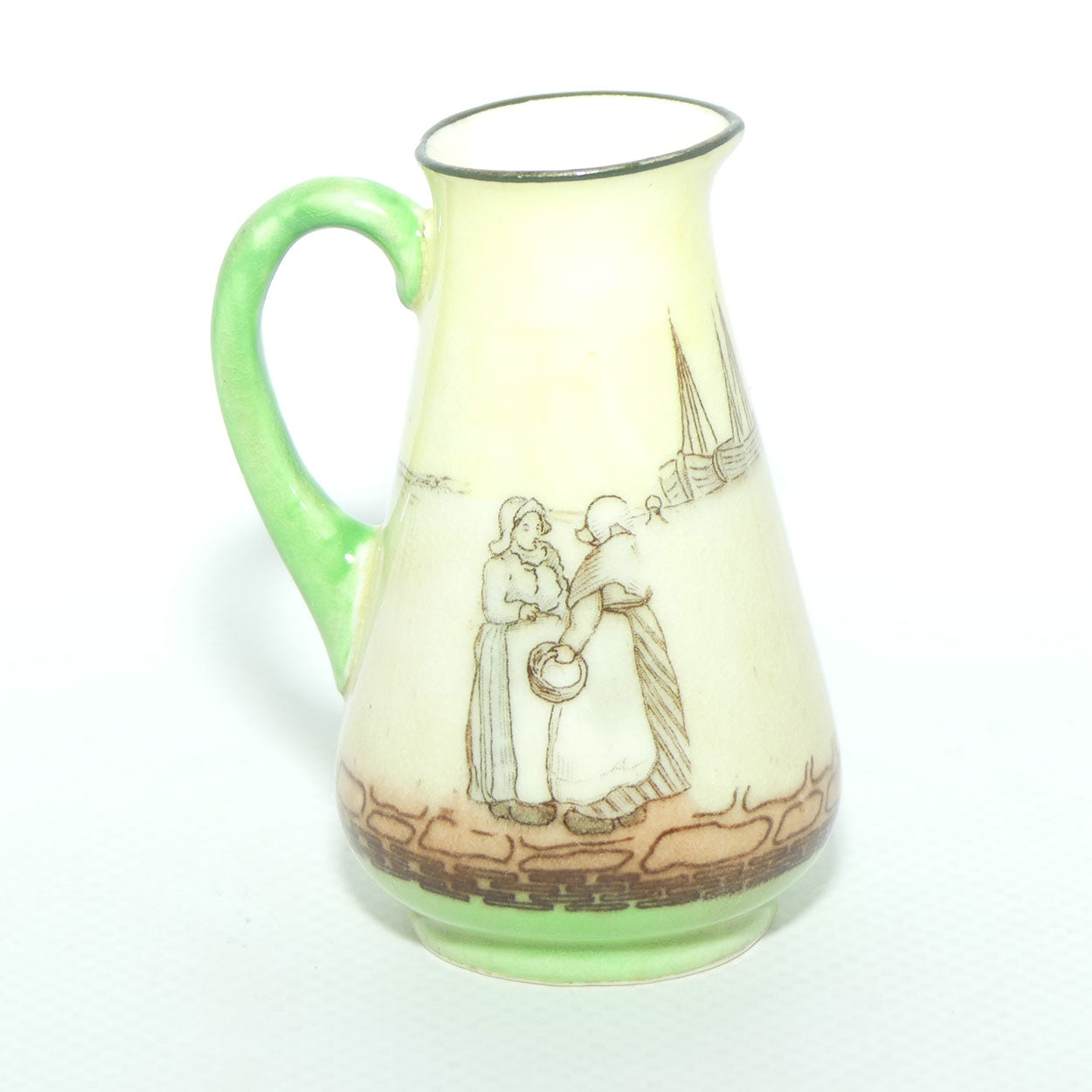 Royal Doulton Dutch A Harlem pattern miniature jug | Dutch Girl