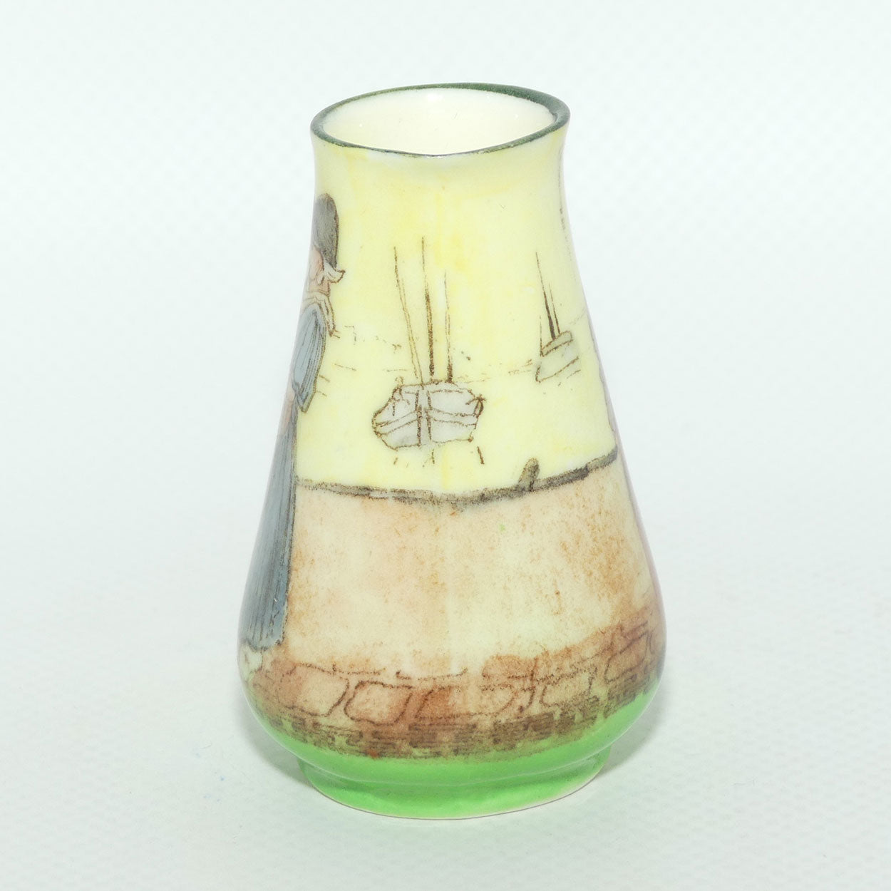Royal Doulton Dutch A Harlem pattern miniature jug | Dutch Man and Dutch Girl