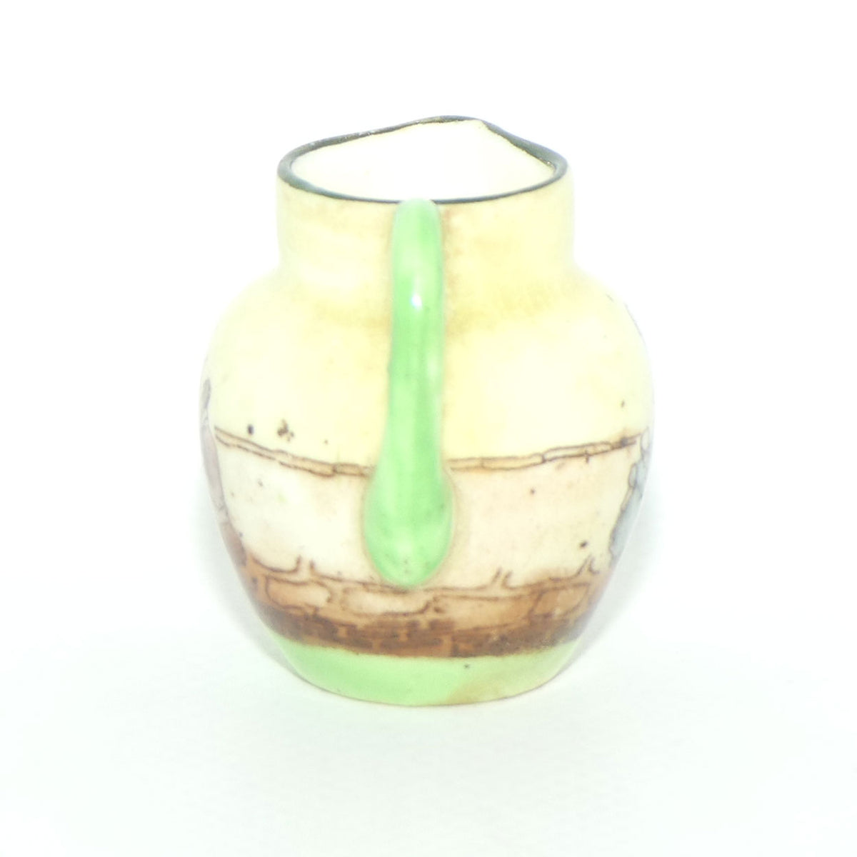 Royal Doulton Dutch A Harlem pattern miniature jug | Super Miniature | 3 Men talking | #3