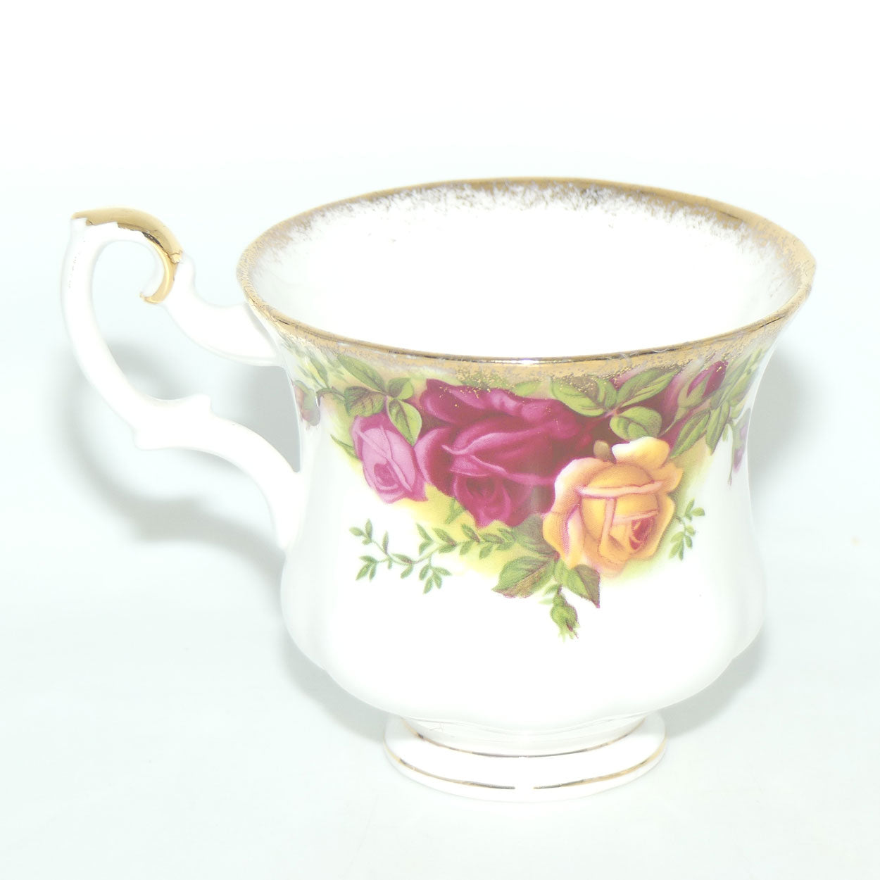 Royal Albert Bone China England Old Country Roses coffee duo set of 6 | Early stamp