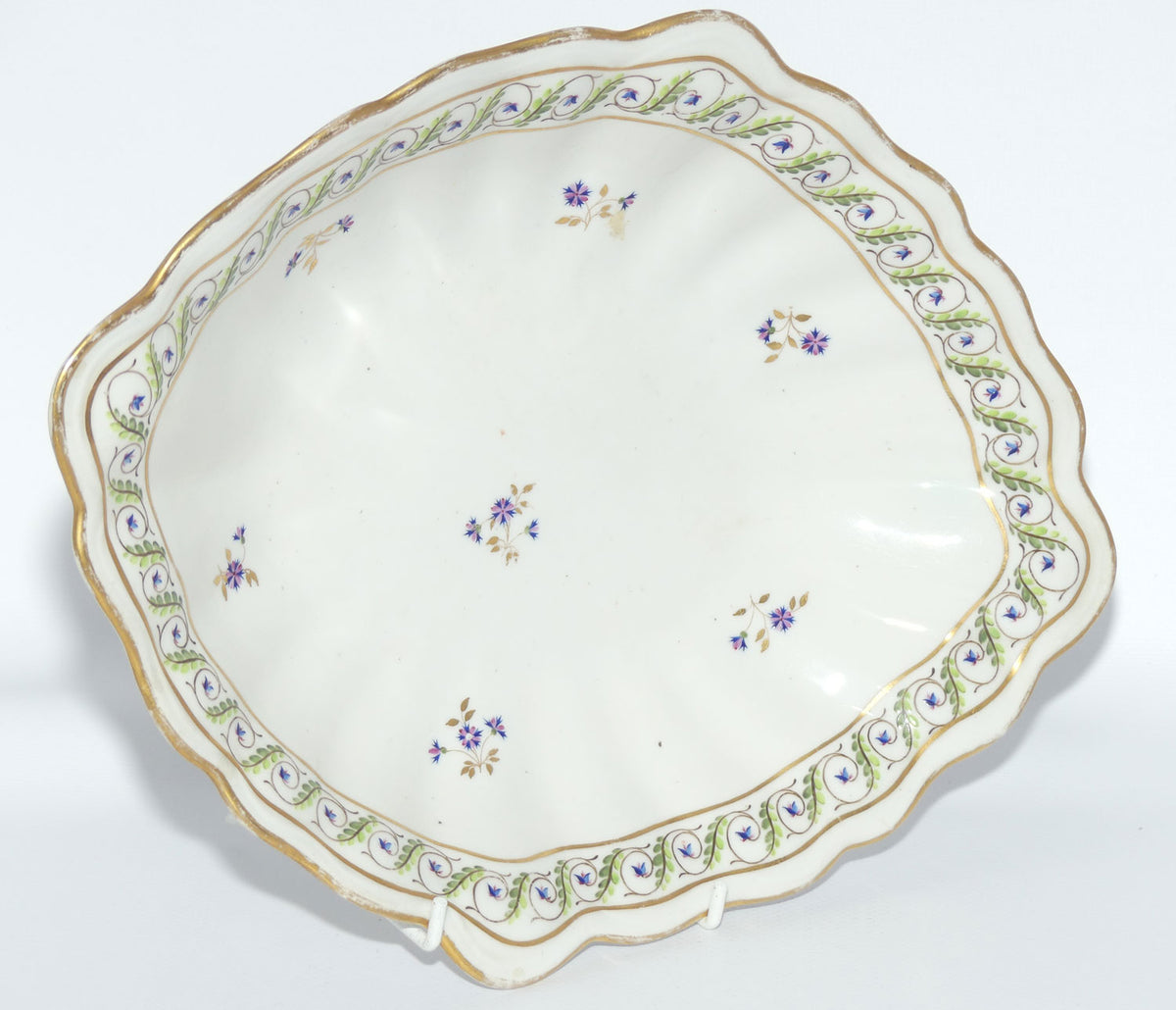 Duesbury Derby diamond shape bowl | Pattern 86