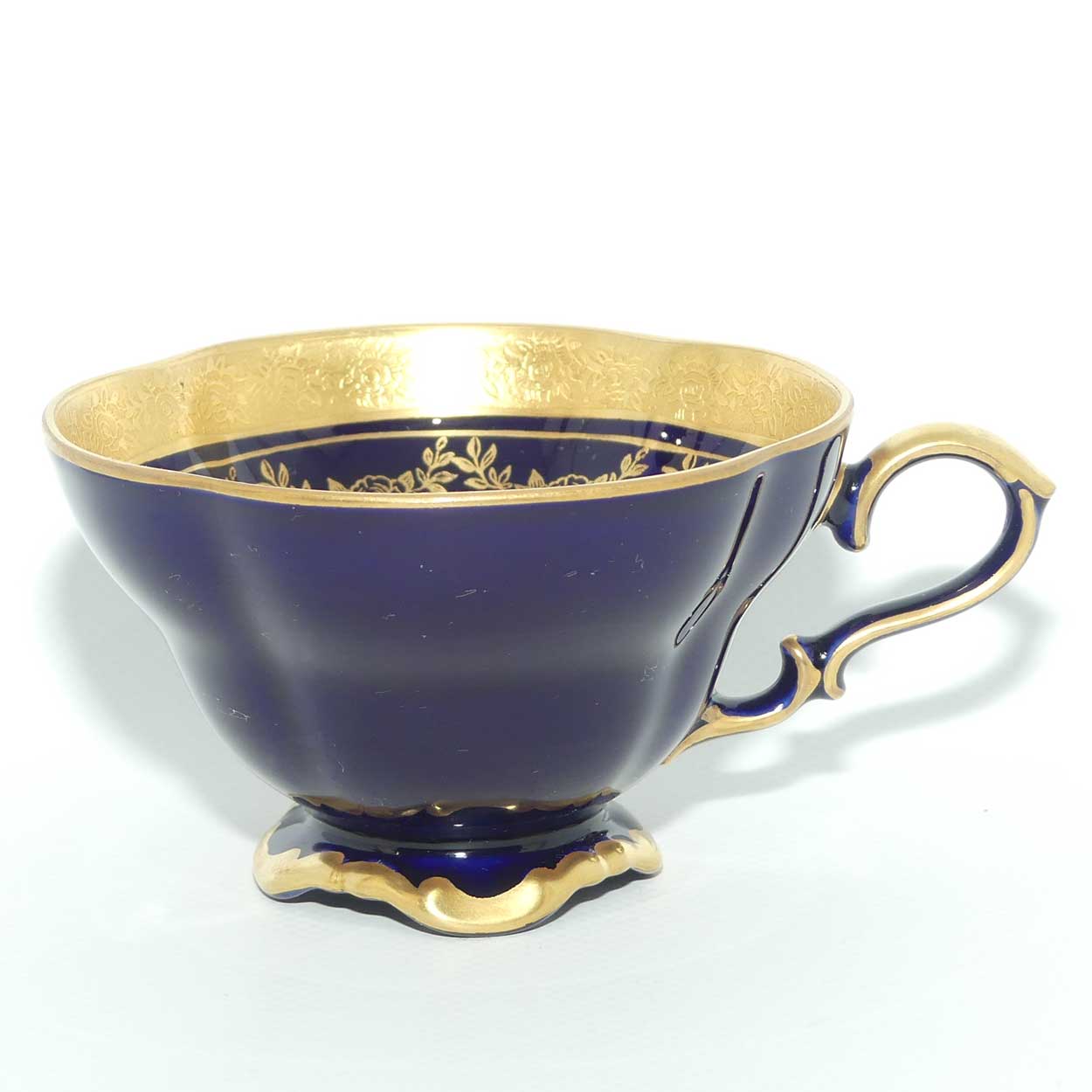 Lindner Kueps Bavaria Blue and Gilt | Echt Cobalt trio