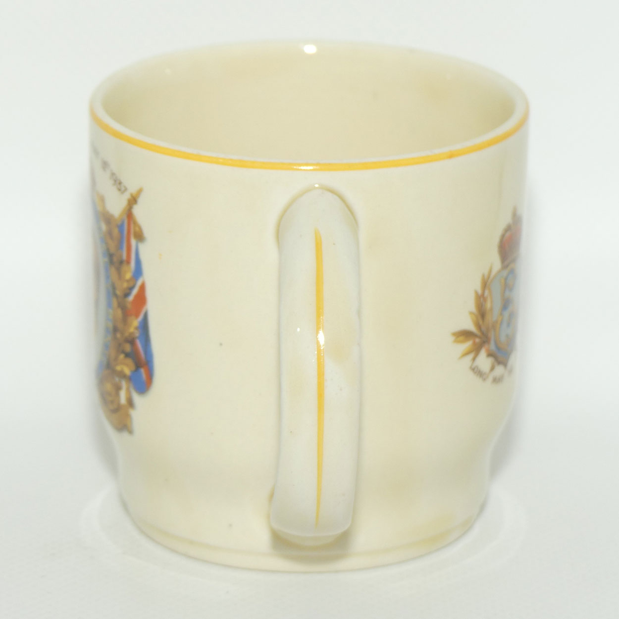 Woods Ivory Ware Royalty Commemorative mug | Coronation May 12th 1937 | HM King Edward VIII