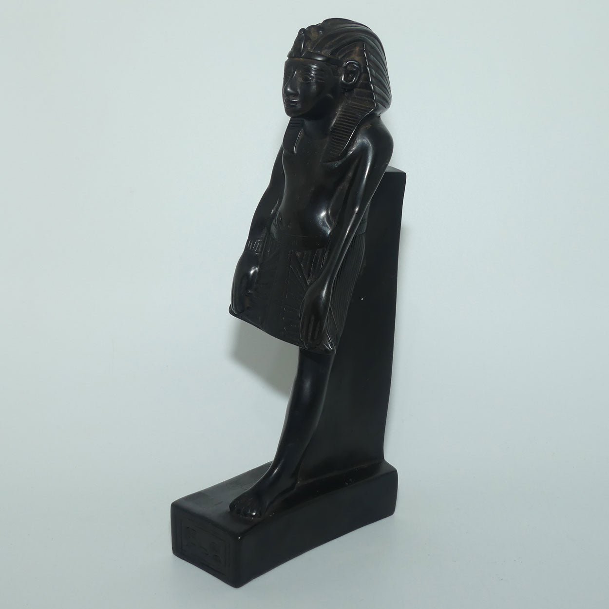 Antique Basalt carved figure | Egyptian deity | King Ramses