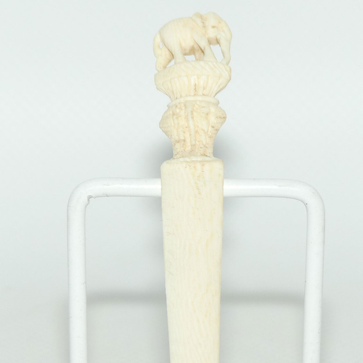 Carved Ivory Elephant Letter Opener