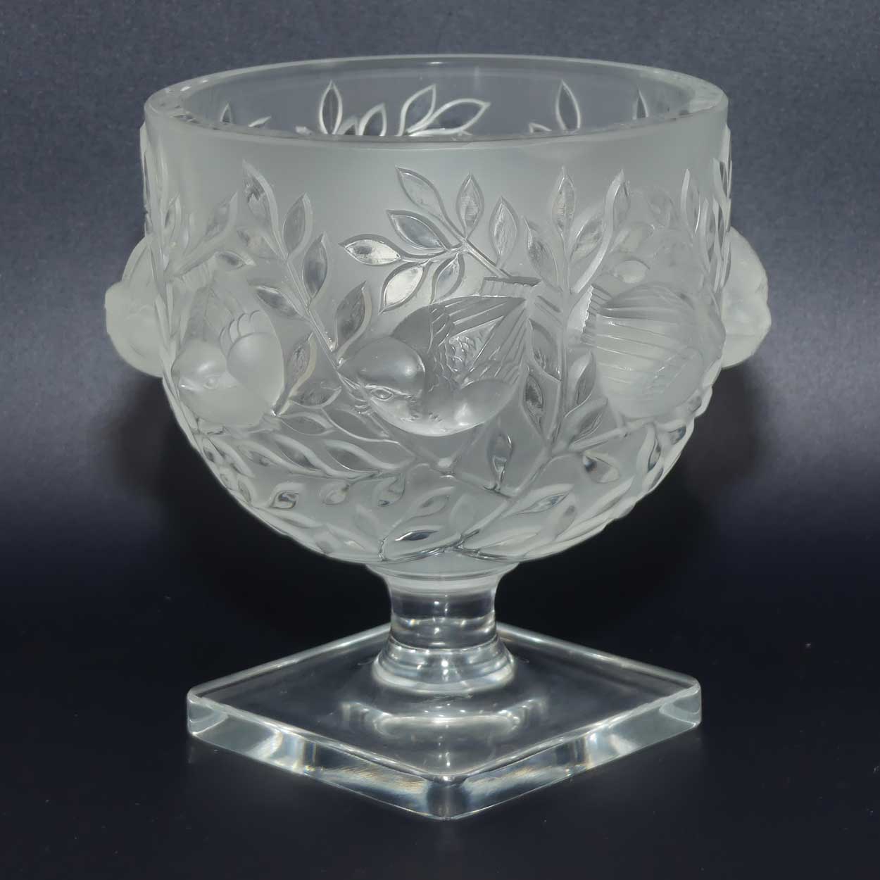 Lalique France Elizabeth vase