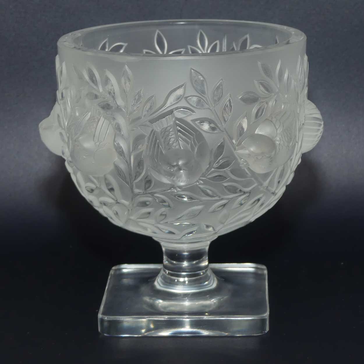 Lalique France Elizabeth vase