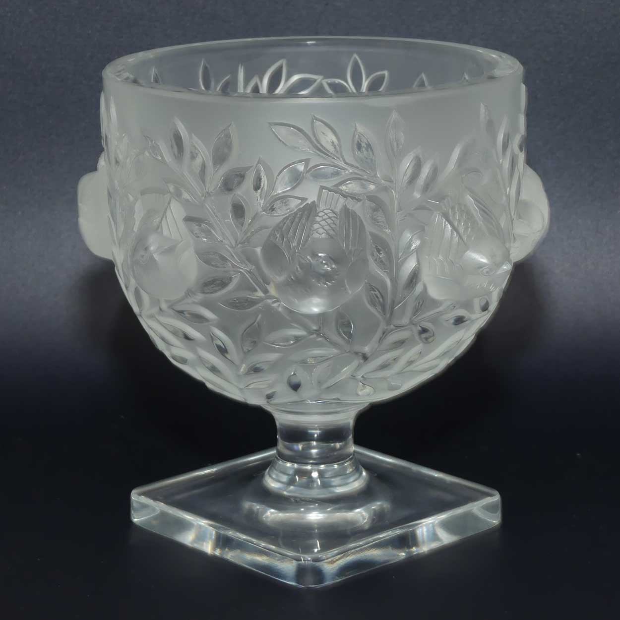 Lalique France Elizabeth vase