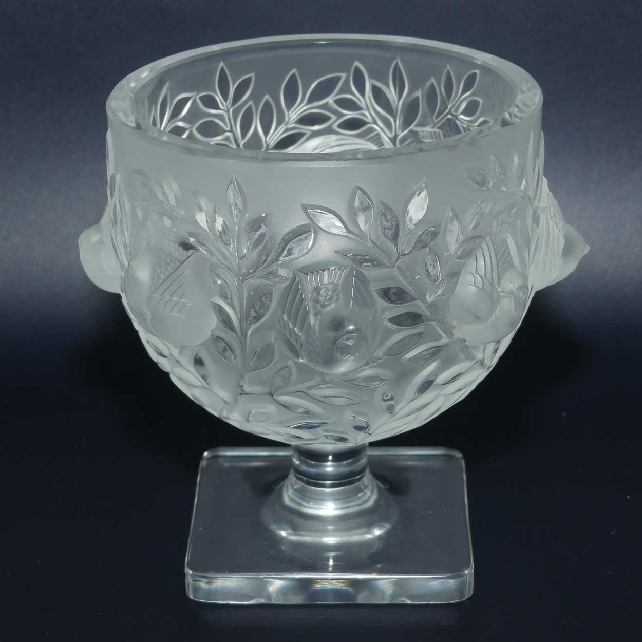 Lalique France Elizabeth vase
