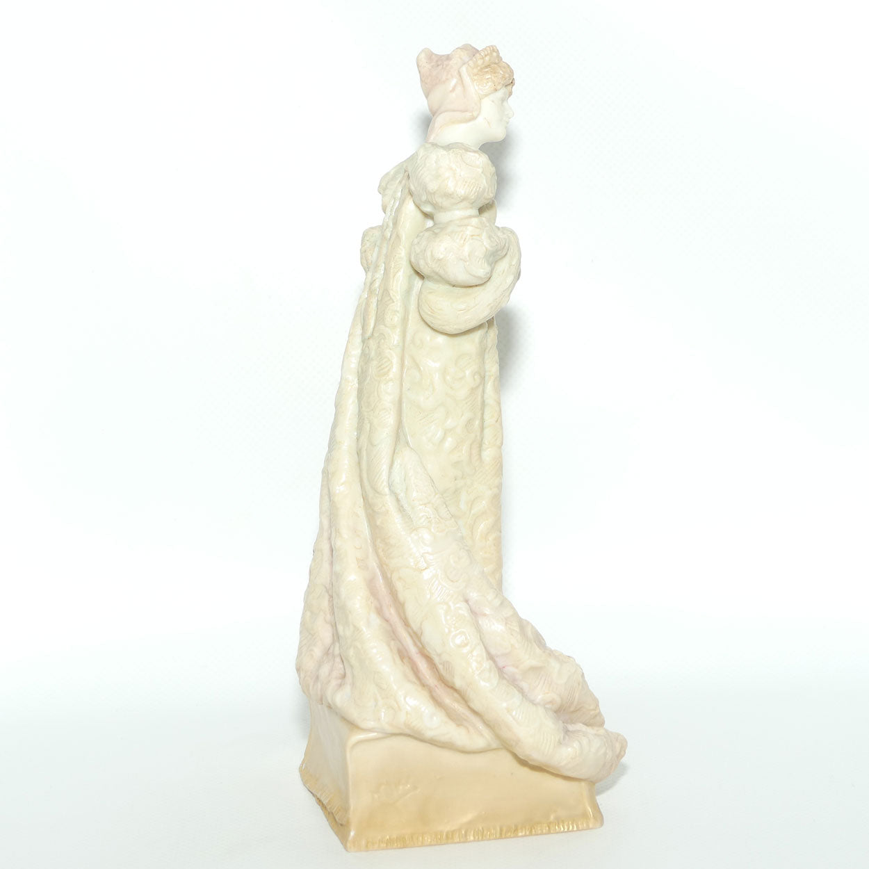 Doulton Burslem Vellum figure by Charles Noke | Ellen Terry as Queen Catharine