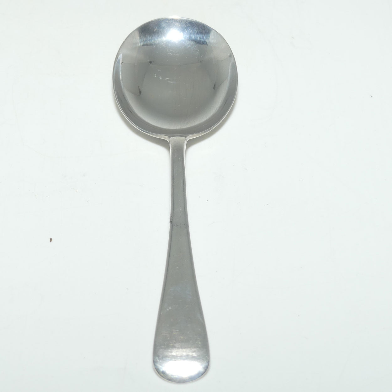 Set of 6 Embassy Silver Plated Old English Soup Spoons | 17cm